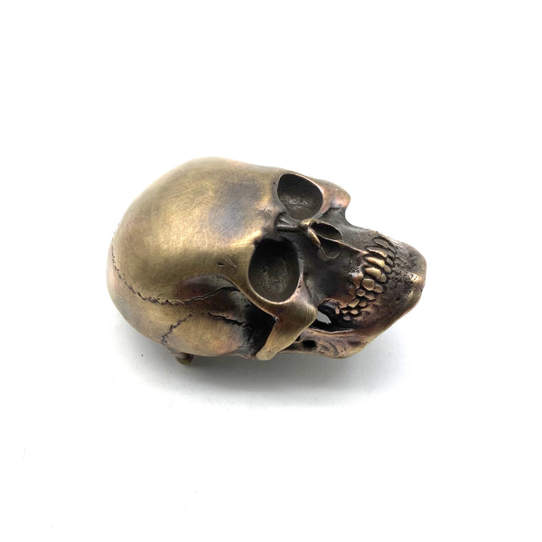 Copper Skull Buckle Motorcyclist Belt Buckle Dressing Buckle