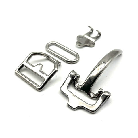 Stainless Littleton Buckle Kits Leather Belt Fastener Hardwares Bag Fasten Buckle