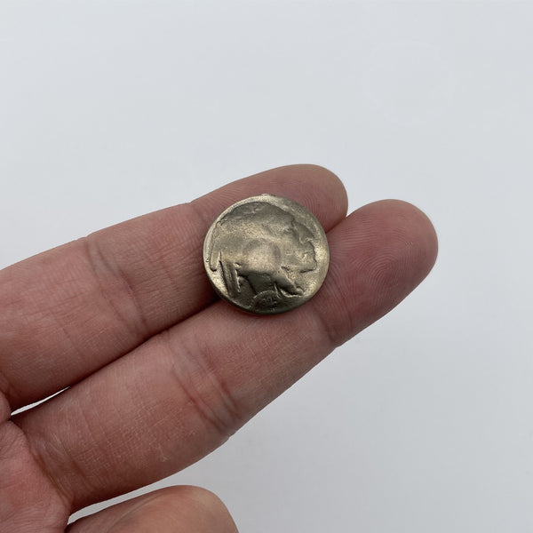Indian Chief Design Sewing Button Buffalo Shank Button Clothing Sweater Buttons