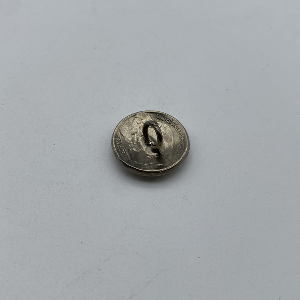 Old Silver Penny Sewing Button Buffalo Shank Button Clothing Sweater Buttons