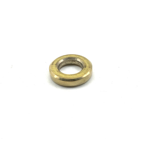 Handmade Brass D Shape Shackle Customized Size Thicker Brass Ring Leather Keychain Hardwares