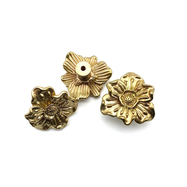 Flower Drawer Pulls | Cabinet Handles Knob for Wardrobe, Wine Cellar & Luxury Furniture