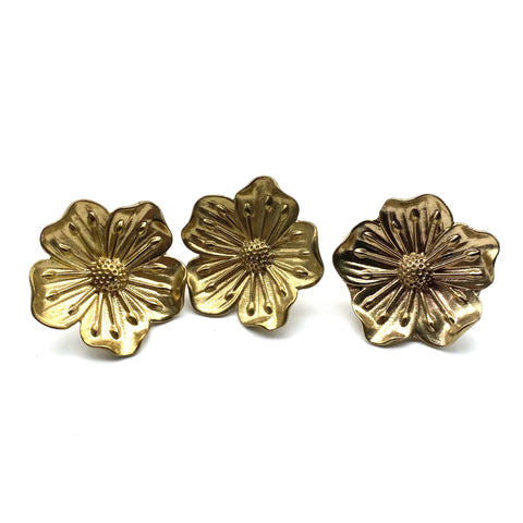 Flower Drawer Pulls | Cabinet Handles Knob for Wardrobe, Wine Cellar & Luxury Furniture