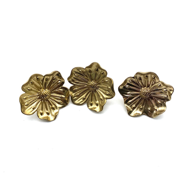 Flower Drawer Pulls | Cabinet Handles Knob for Wardrobe, Wine Cellar & Luxury Furniture