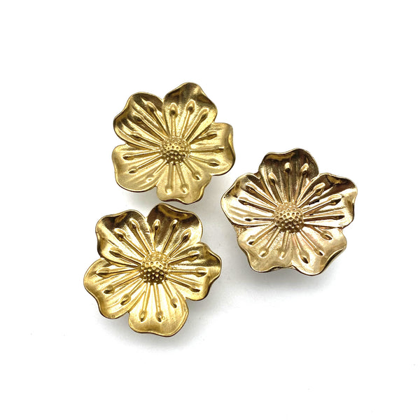 Flower Drawer Pulls | Cabinet Handles Knob for Wardrobe, Wine Cellar & Luxury Furniture