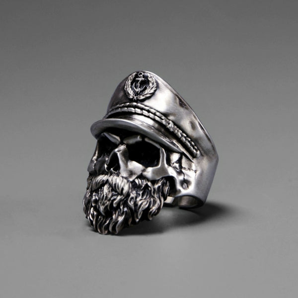 Captain Ghost Ring 925 Sterling Silver Ring,Gifts For Friends
