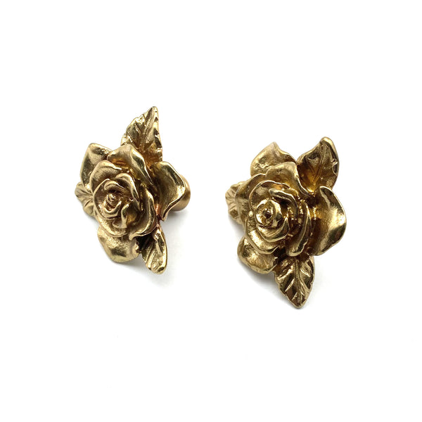 Rose Flower Drawer Knob | Brass Drawer Pull | Cabinet Handles Knob for Wardrobe, Wine Cellar & Luxury Furniture
