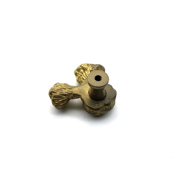 Brass Knot Drawer Pulls | Cabinet Handles for Wardrobe, Wine Cellar & Luxury Furniture
