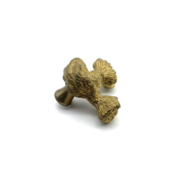 Brass Knot Drawer Pulls | Cabinet Handles for Wardrobe, Wine Cellar & Luxury Furniture