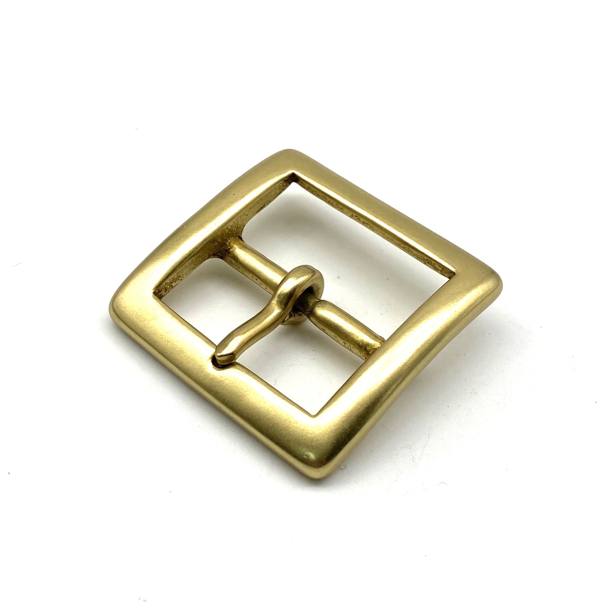 35mm Brass Centre Bar Buckles Women Men Leather Belt Buckle<br>