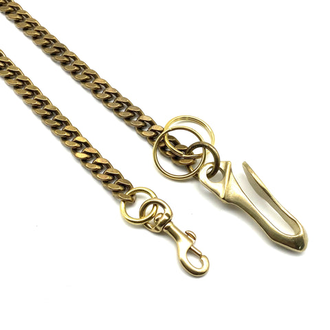 Barss Purse Wallet Chain with Fish Hook&Snap Clasp Biker Wallet Chain