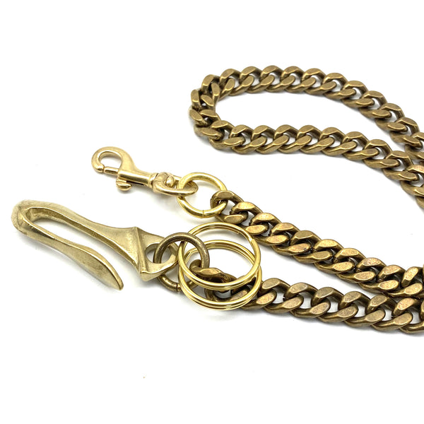 Barss Purse Wallet Chain with Fish Hook&Snap Clasp Biker Wallet Chain