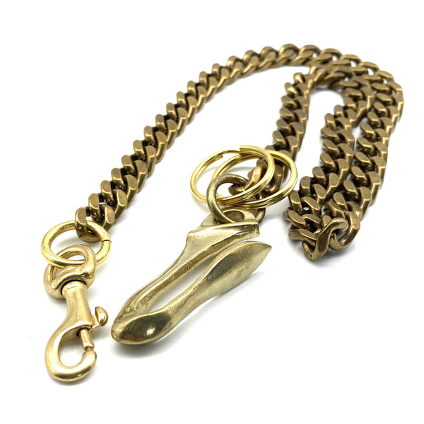 Barss Purse Wallet Chain with Fish Hook&Snap Clasp Biker Wallet Chain
