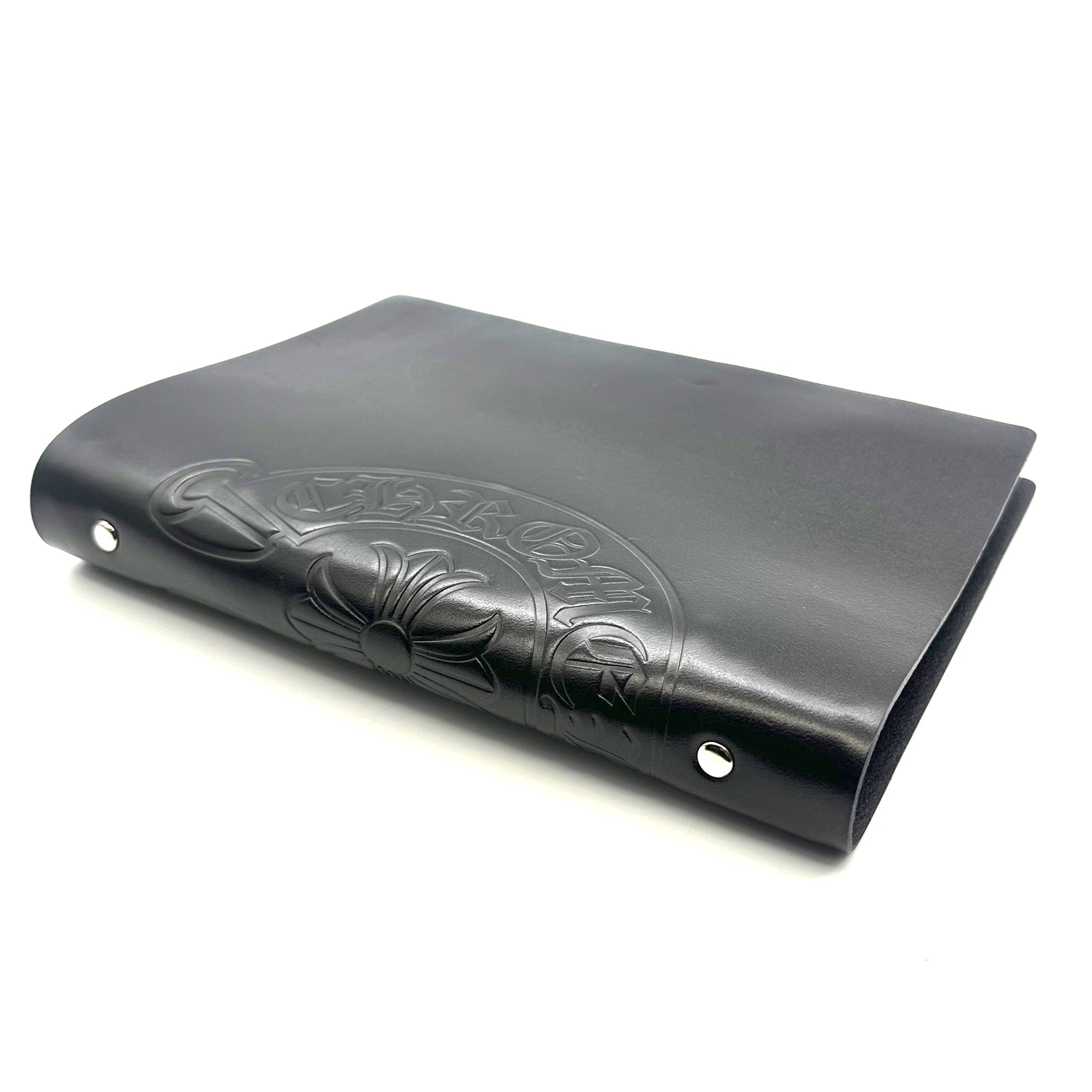 Veg Tanned Leather Journal Black A5 Notebook Leather Cover Book