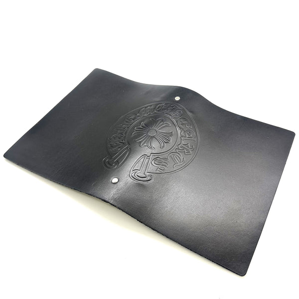 Veg Tanned Leather Journal Black A5 Notebook Leather Cover Book