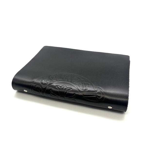 Veg Tanned Leather Journal Black A5 Notebook Leather Cover Book
