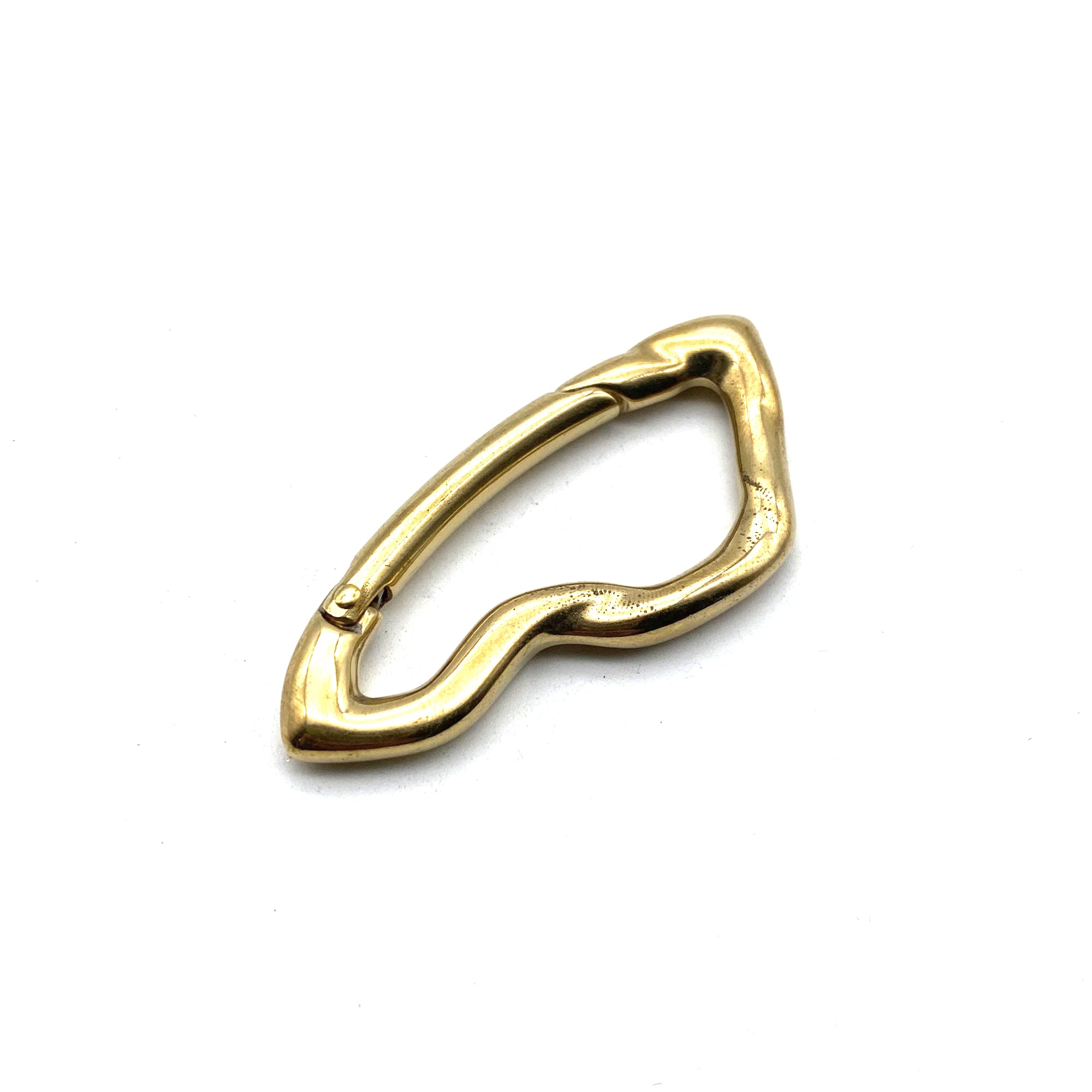 Brass Carabiner Brass Snap Hook Snap Clasp Men's Keychain