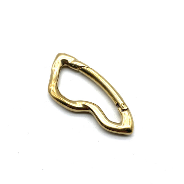 Brass Carabiner Brass Snap Hook Snap Clasp Men's Keychain