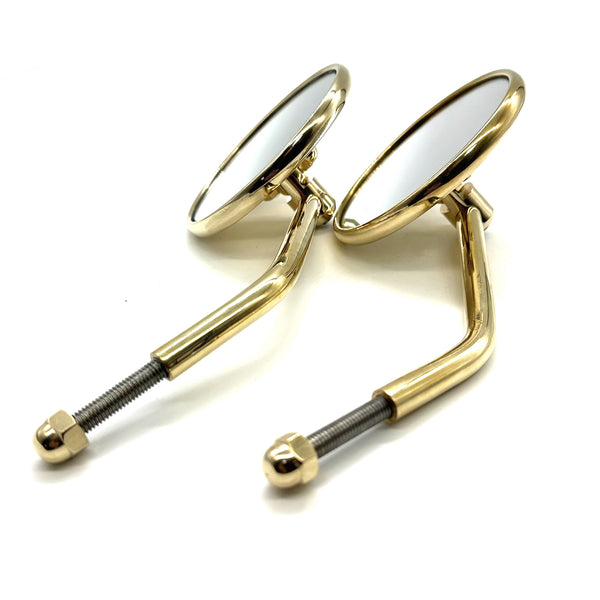 Motorcycle Brass Rear View Mirror Side Mirror Iron 883/Forty-Eight/XL 1200 /Breakout