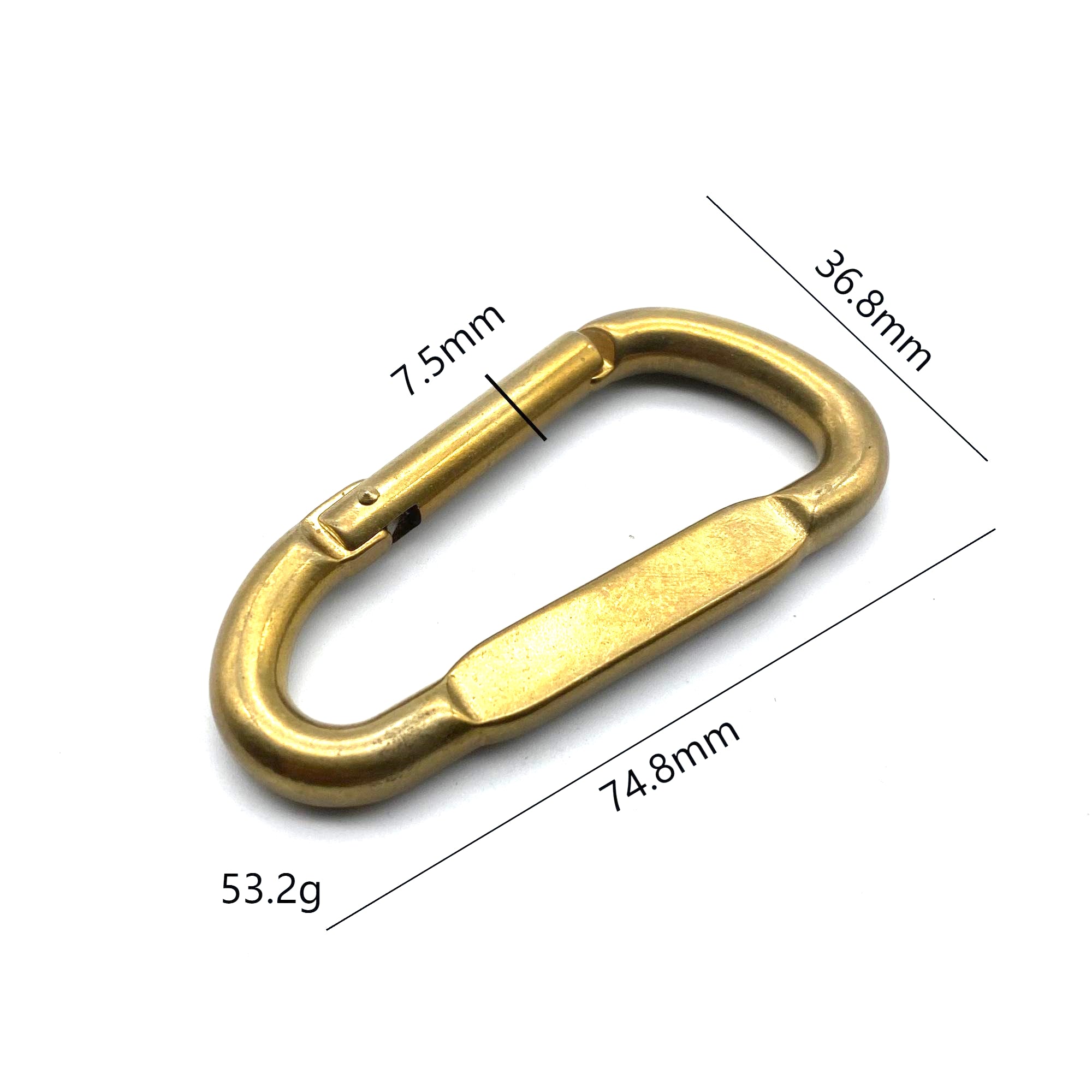 Brass Carabiner Brass Snap Hook Snap Clasp – Metal Field Shop