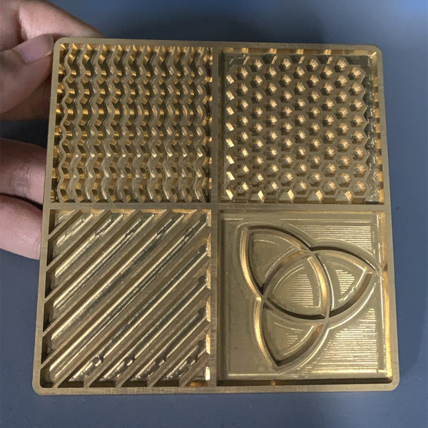 Custom Brass Ice Plate,Ice Stamp Logo,Ice Cube Mold Customized,Ice Cube Tray