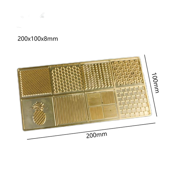 Custom Brass Ice Plate,Ice Stamp Logo,Ice Cube Mold Customized,Ice Cube Tray