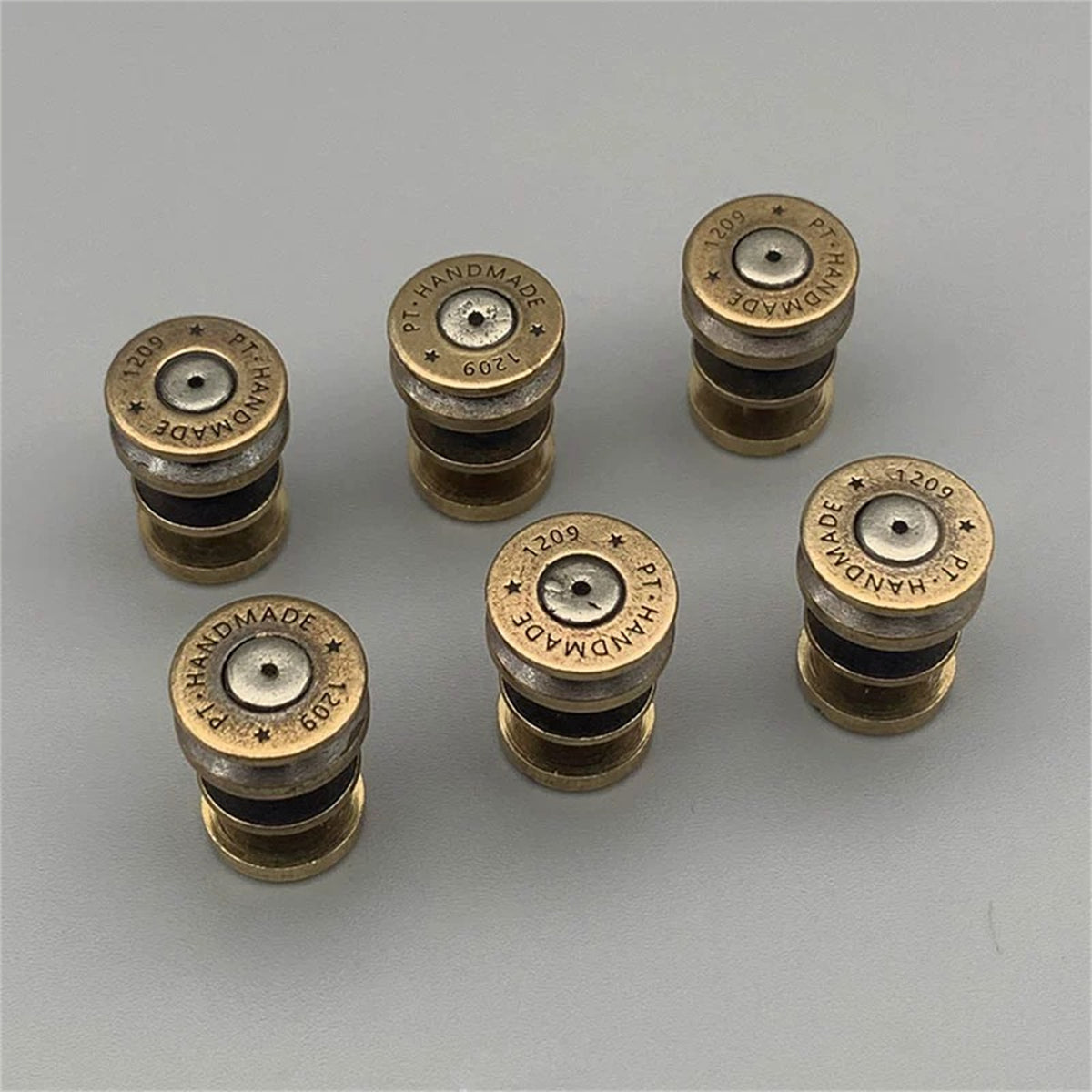 Brass Bullets Rivets Leather Martin Boot Fastener Rivet – Metal Field Shop