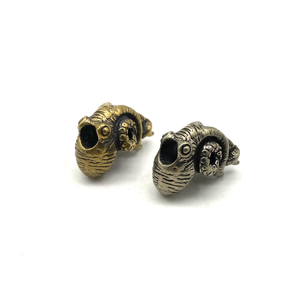 Octopus Paracord Bead Knife Lanyard Bead EDC Charm Beads