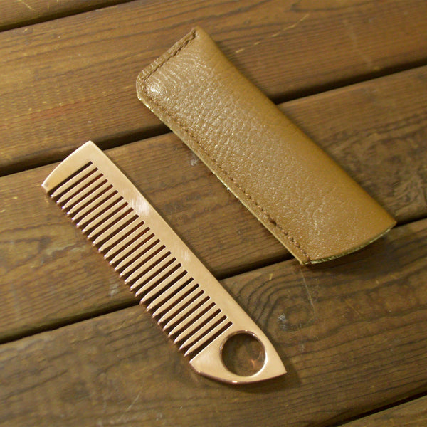 Red Copper Hair Comb Handmade,Customized Hair Brush Combs,Personalized Gifts