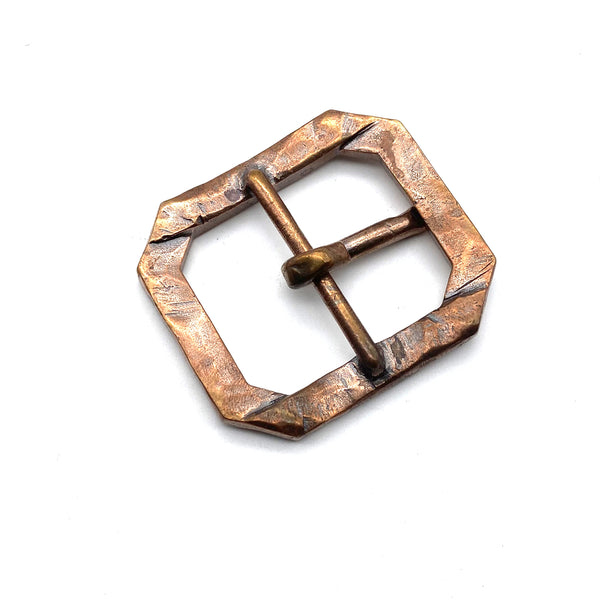 36mm Red Copper Buckle Men's Stylish Belt Buckle Leather Hardwares