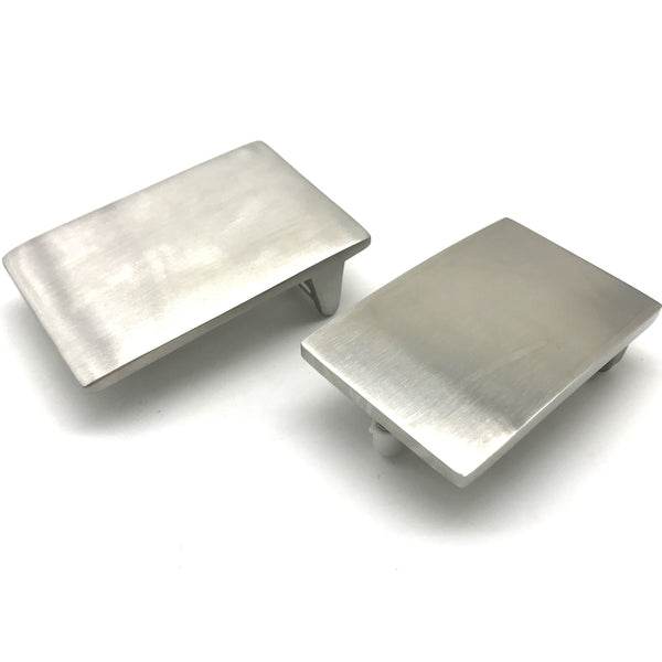 304L Stainless Steel Smooth Plain Belts Buckles 35/40mm Leather Craft Belt Fitting