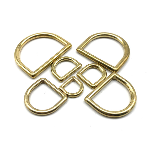 Premium Bag D Loop Seamless Gold D Ring 32mm