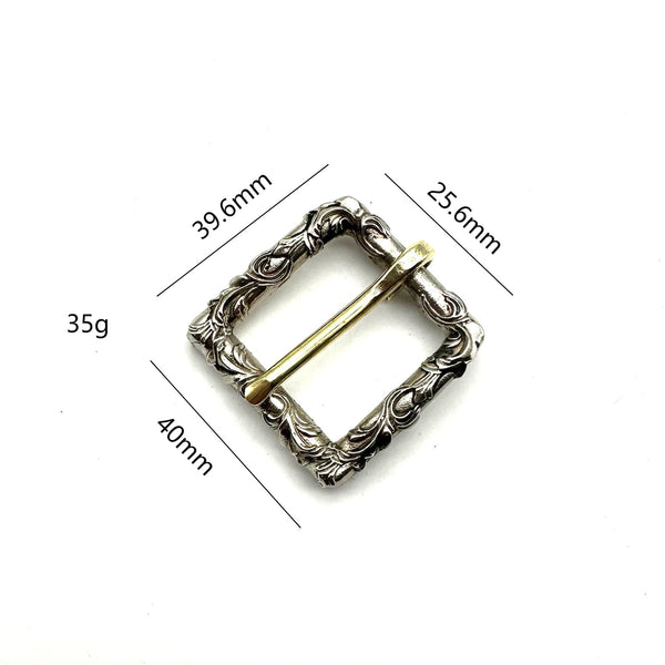 20/25mm Tang Grass Brass Buckle Collar Fastener Belt Buckle Watch Strap Buckle