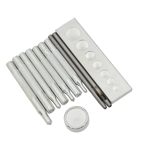 Snap Button Fasten Setting Tools Snap Buttons Hardware Hand Die Tool Set