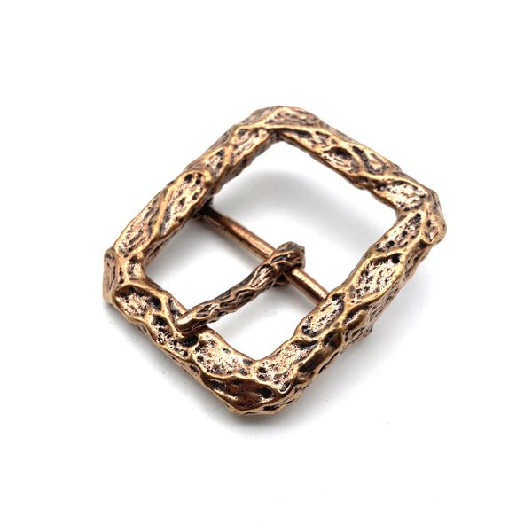 Ugly Copper Casted Buckle Durable Belt Buckle Leather Bag Fastener Buckle
