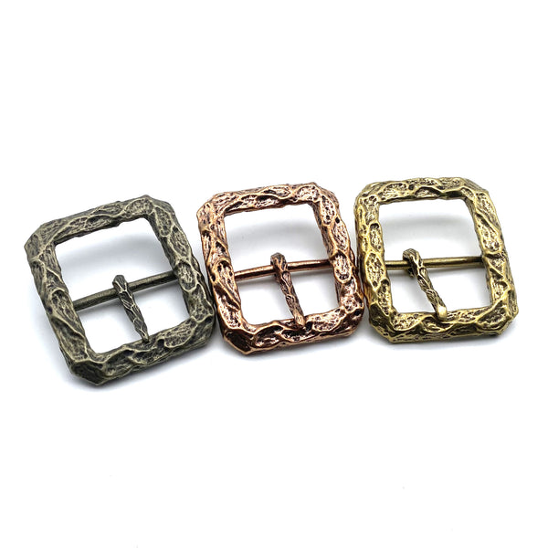Ugly Copper Casted Buckle Durable Belt Buckle Leather Bag Fastener Buckle