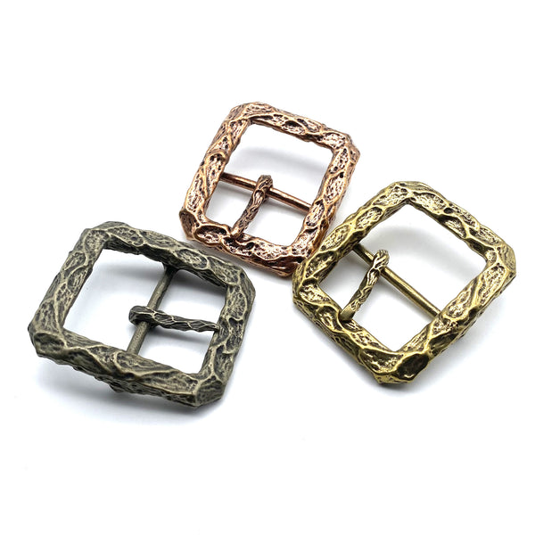 Ugly Copper Casted Buckle Durable Belt Buckle Leather Bag Fastener Buckle