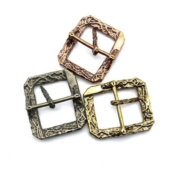 Ugly Copper Casted Buckle Durable Belt Buckle Leather Bag Fastener Buckle