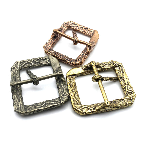 Ugly Copper Casted Buckle Durable Belt Buckle Leather Bag Fastener Buckle