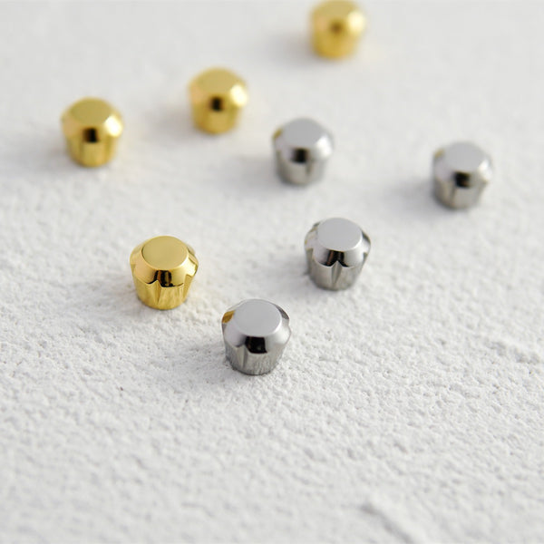 Luxury Bag Button Foot Screw Back