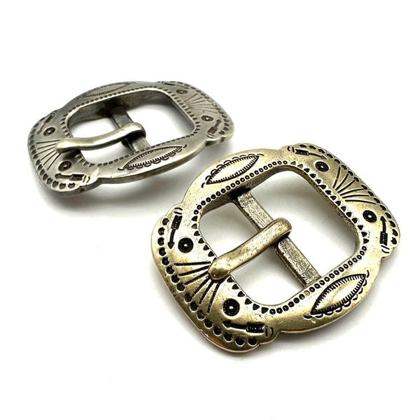 Navajo Thunderbird Copper Buckle Mens Personalized Leather Belt Hardwares
