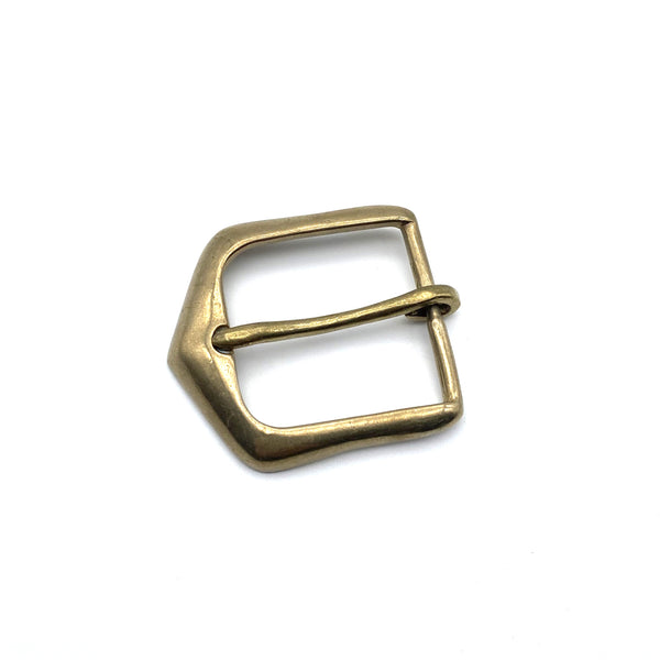 38mm Brass Belt Buckle Western Leather Belt Buckle Un-Coated