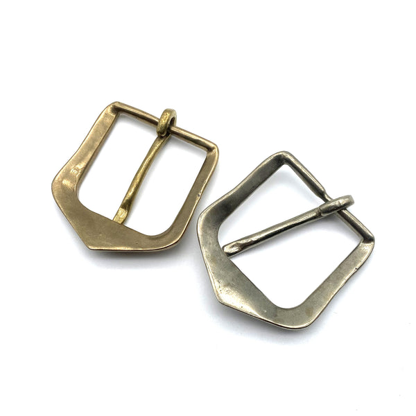 38mm Brass Belt Buckle Western Leather Belt Buckle Un-Coated