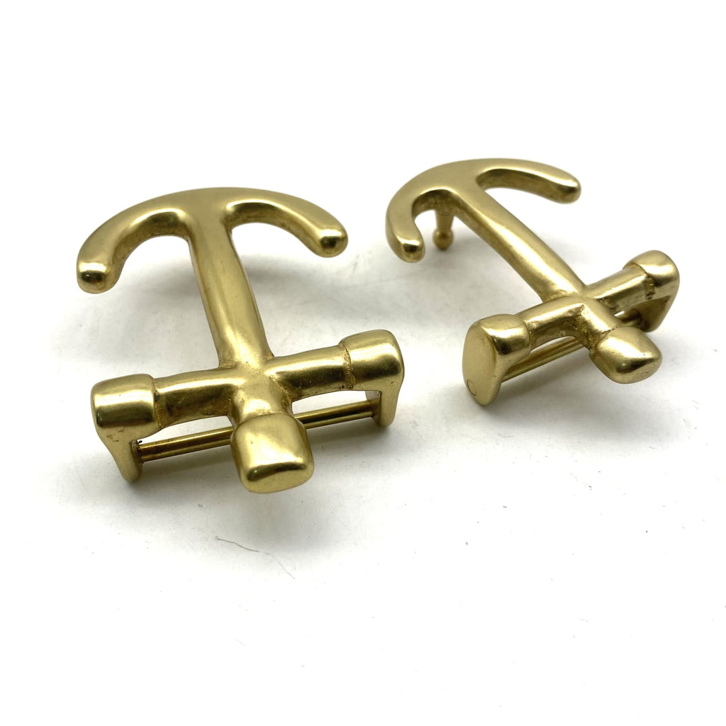 Brass Anchor Buckle Leather Belt Fastener Hook 35/40mm – Metal Field Shop