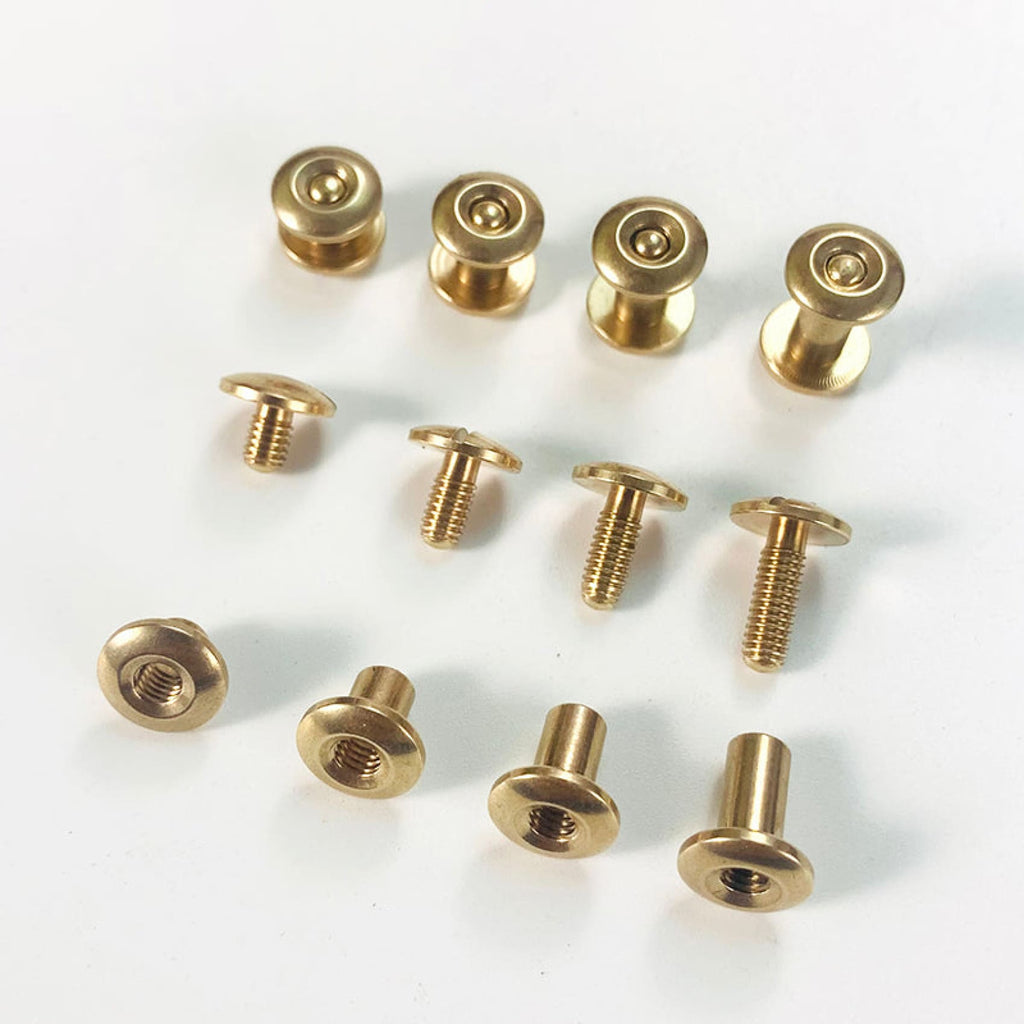Chicago Pin Rivet Brass Chicago Screw Rivets Leather Bag Screw Post 3.5/5.5/7.5/9.5mm ...