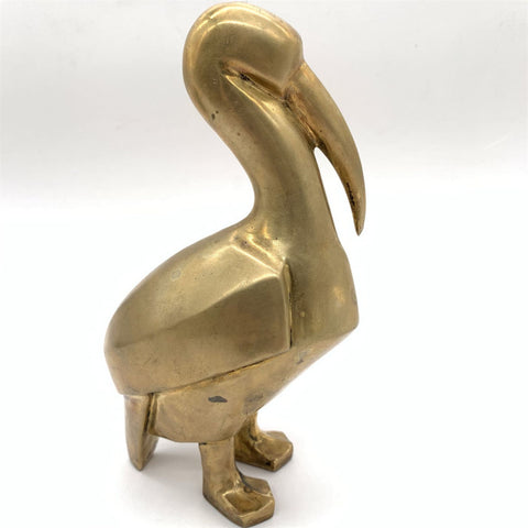 Brass Pelican Sculpture,Home&House Improvement,Office Decoration Ornaments,Courtyard Decor Gifts,Christmas Gift