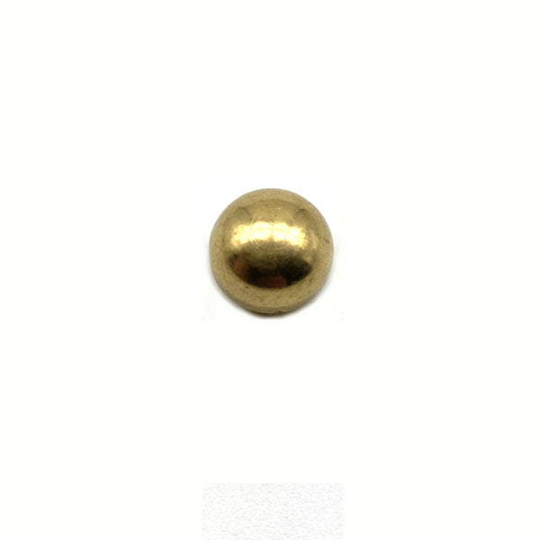 Brass Screw Post Button Mushroom Bucket Rivet 12mm Post