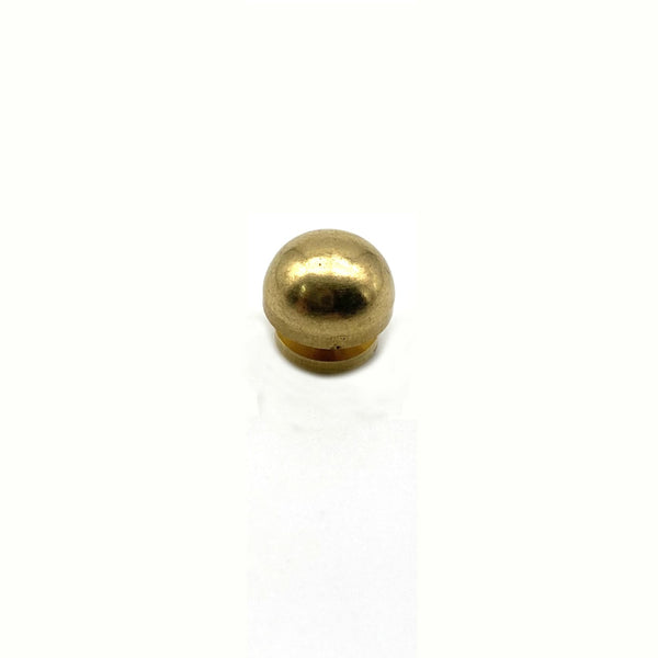 Brass Screw Post Button Mushroom Bucket Rivet 12mm Post