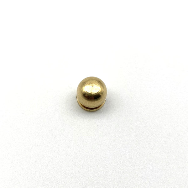 Brass Screw Post Button Mushroom Bucket Rivet Leather Bag Feets