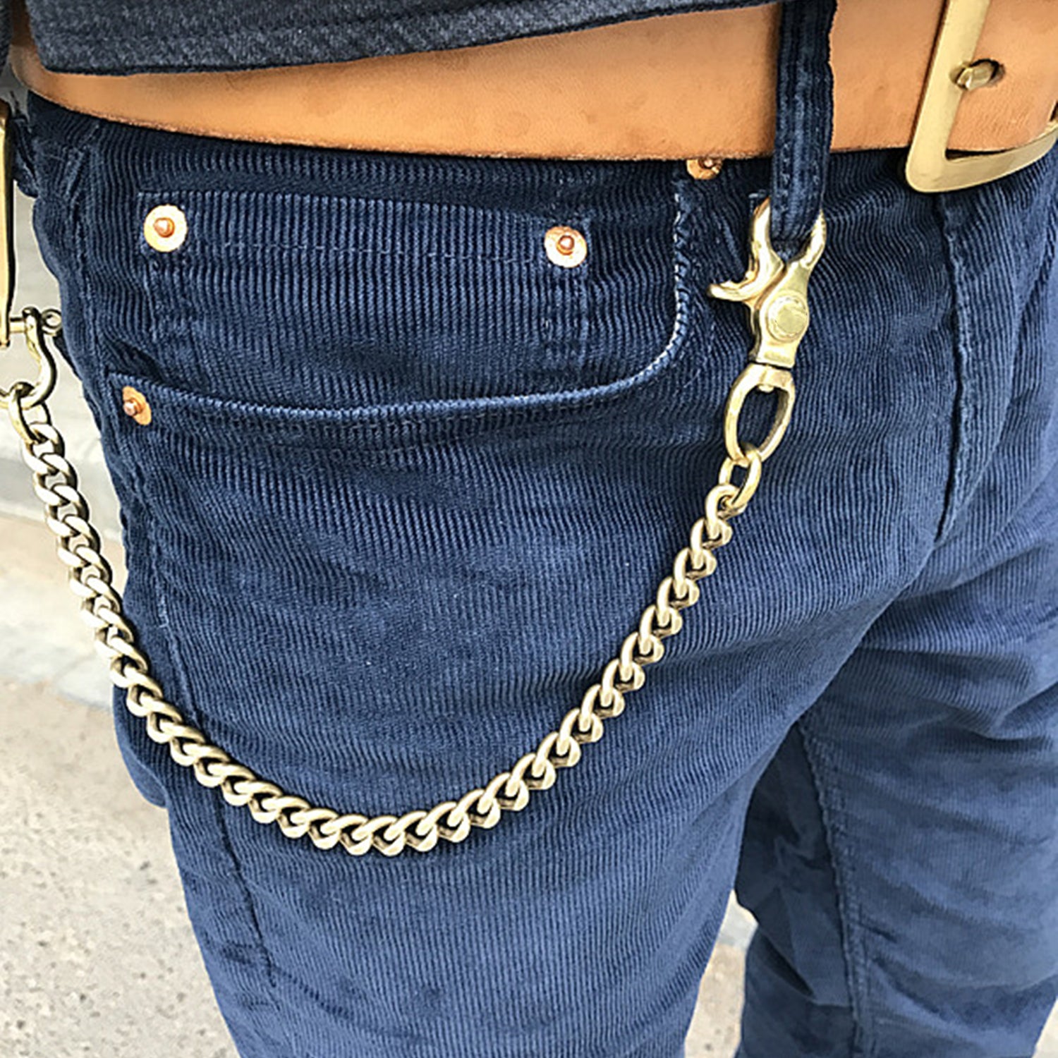 アクセサリー kensscratch wallet chain kensscratch】ボリューミーなsilver925ウォレットチェーン,ビーズ